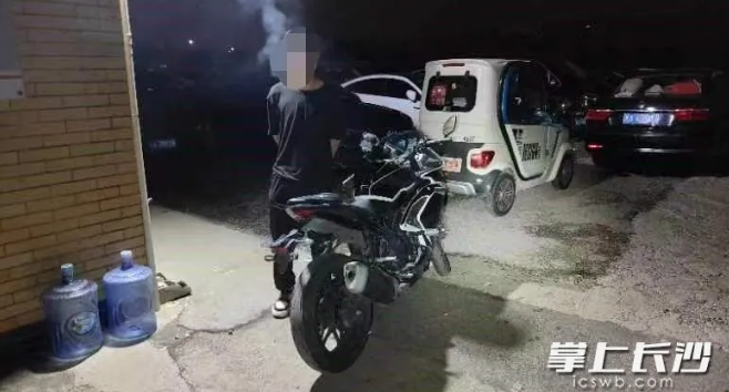 酒後開摩托也涉嫌酒駕！長沙交警：不要心存僥幸